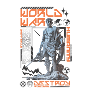 World War Futuristic Streetwear Design